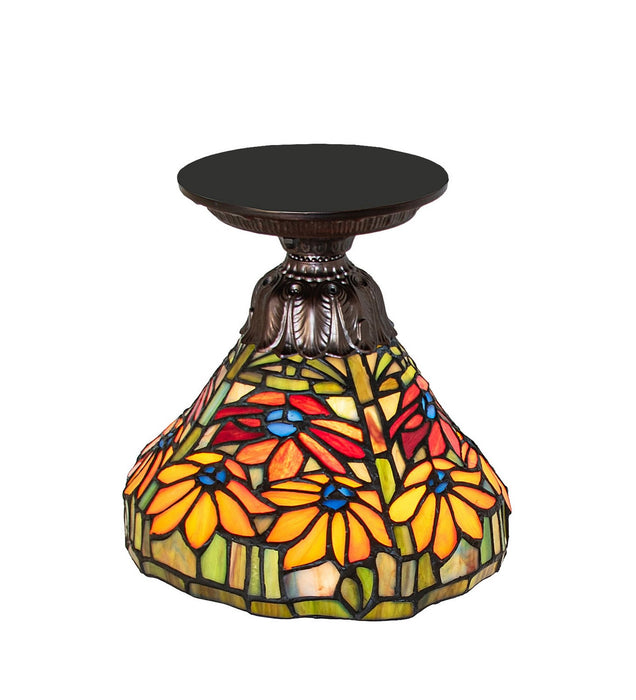 Meyda Tiffany - 276101 - One Light Flushmount - Poinsettia