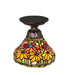 Meyda Tiffany - 276101 - One Light Flushmount - Poinsettia