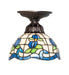 Meyda Tiffany - 276105 - One Light Flushmount - Roseborder