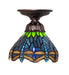 Meyda Tiffany - 276106 - One Light Flushmount - Tiffany Hanginghead Dragonfly