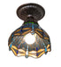 Meyda Tiffany - 276106 - One Light Flushmount - Tiffany Hanginghead Dragonfly