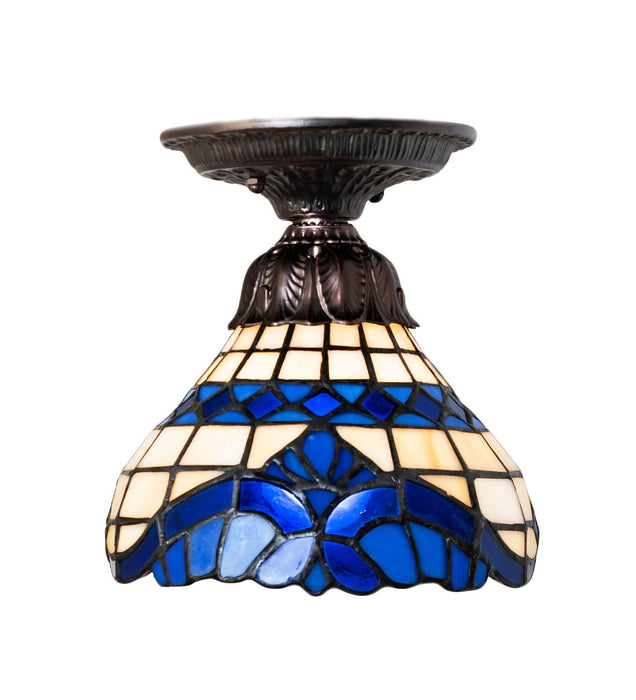 Meyda Tiffany - 276107 - One Light Flushmount - Baroque