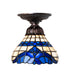 Meyda Tiffany - 276107 - One Light Flushmount - Baroque