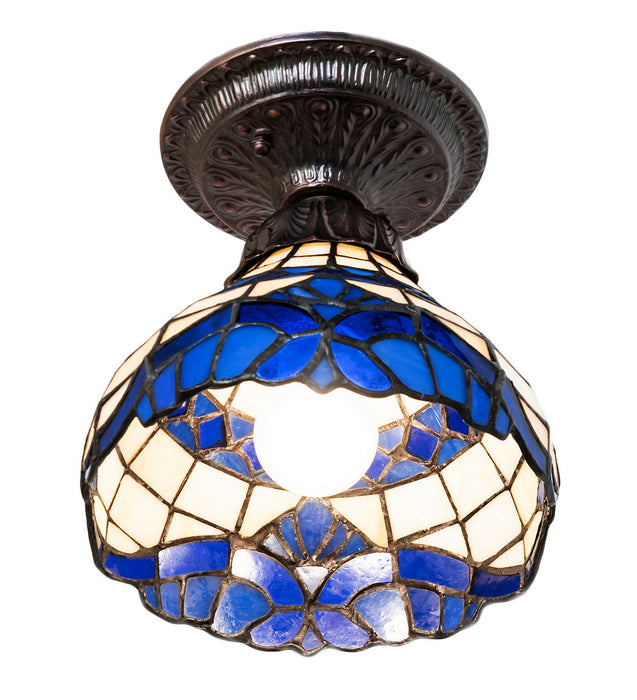 Meyda Tiffany - 276107 - One Light Flushmount - Baroque