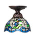 Meyda Tiffany - 276108 - One Light Flushmount - Roseborder