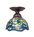 Meyda Tiffany - 276108 - One Light Flushmount - Roseborder