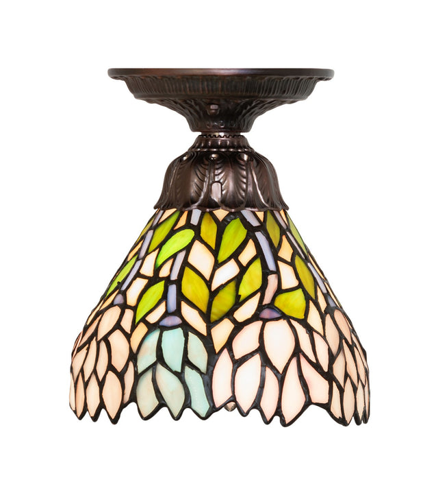Meyda Tiffany - 276109 - One Light Flushmount - Wisteria