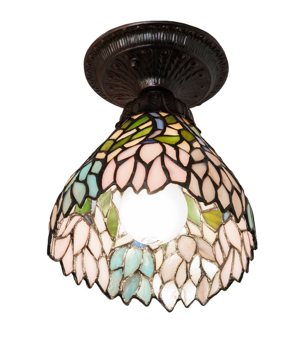 Meyda Tiffany - 276109 - One Light Flushmount - Wisteria
