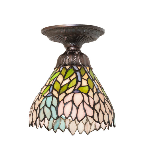 Meyda Tiffany - 276109 - One Light Flushmount - Wisteria