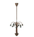 Meyda Tiffany - 276578 - 12 Light Chandelier - Dark Amber Tiffany Pond Lily