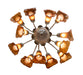 Meyda Tiffany - 276578 - 12 Light Chandelier - Dark Amber Tiffany Pond Lily