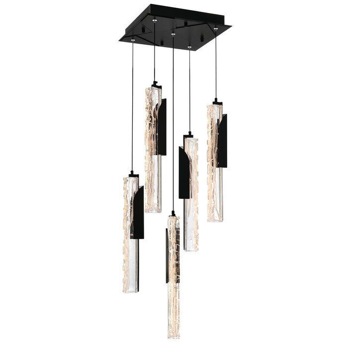 CWI Lighting - 1586P12-5-101 - LED Mini Pendant - Valira - Black