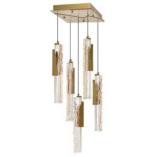 CWI Lighting - 1586P12-5-624 - LED Mini Pendant - Valira - Brass