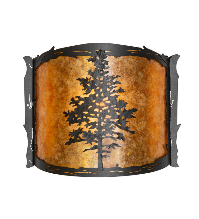 Meyda Tiffany - 270070 - LED Wall Sconce - Tamarack - Textured Black