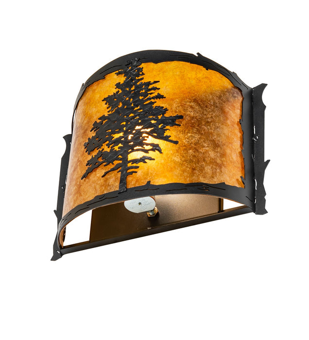 Meyda Tiffany - 270070 - LED Wall Sconce - Tamarack - Textured Black