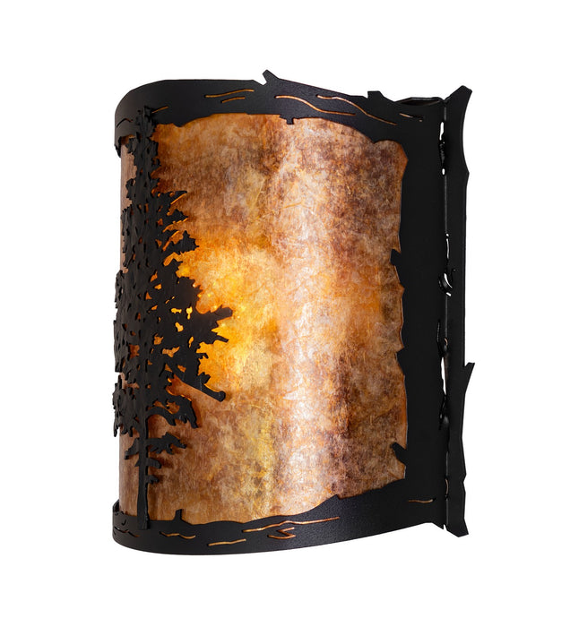 Meyda Tiffany - 270070 - LED Wall Sconce - Tamarack - Textured Black