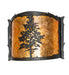 Meyda Tiffany - 270070 - LED Wall Sconce - Tamarack - Textured Black