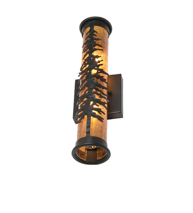 Meyda Tiffany - 270086 - Two Light Wall Sconce - Tamarack - Textured Black