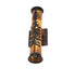 Meyda Tiffany - 270086 - Two Light Wall Sconce - Tamarack - Textured Black