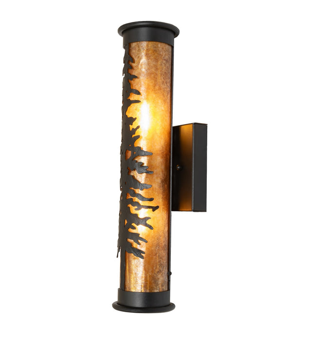 Meyda Tiffany - 270086 - Two Light Wall Sconce - Tamarack - Textured Black