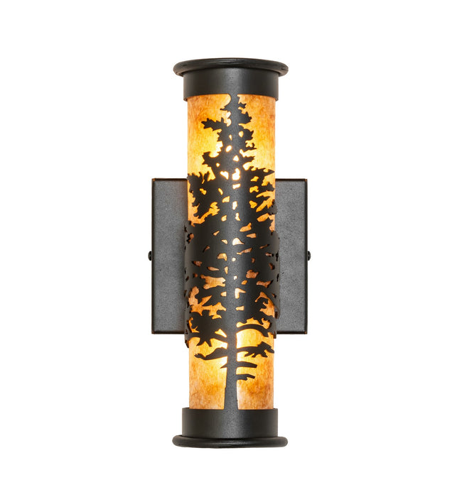 Meyda Tiffany - 270090 - Two Light Wall Sconce - Tamarack - Textured Black