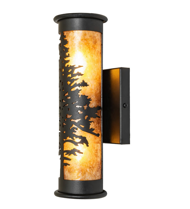 Meyda Tiffany - 270090 - Two Light Wall Sconce - Tamarack - Textured Black