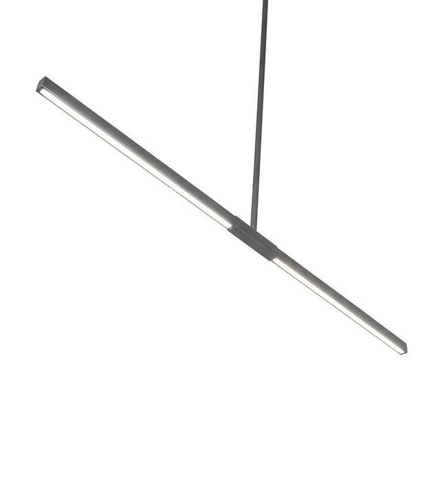 Meyda Tiffany - 274551 - LED Pendant - Trax - Blackened Pewter