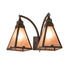 Meyda Tiffany - 274558 - Two Light Wall Sconce - Arnage - Oil Rubbed Bronze