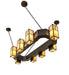 Meyda Tiffany - 274697 - Eight Light Chandelier - Hyde Park - Oil Rubbed Bronze