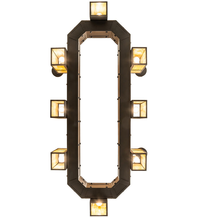 Meyda Tiffany - 274697 - Eight Light Chandelier - Hyde Park - Oil Rubbed Bronze