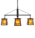 Meyda Tiffany - 275597 - Four Light Chandelier - Bungalow - Flat Black