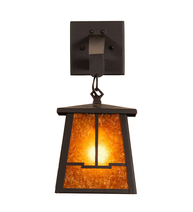 Meyda Tiffany - 275600 - LED Wall Sconce - Bungalow - Flat Black