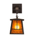 Meyda Tiffany - 275600 - LED Wall Sconce - Bungalow - Flat Black
