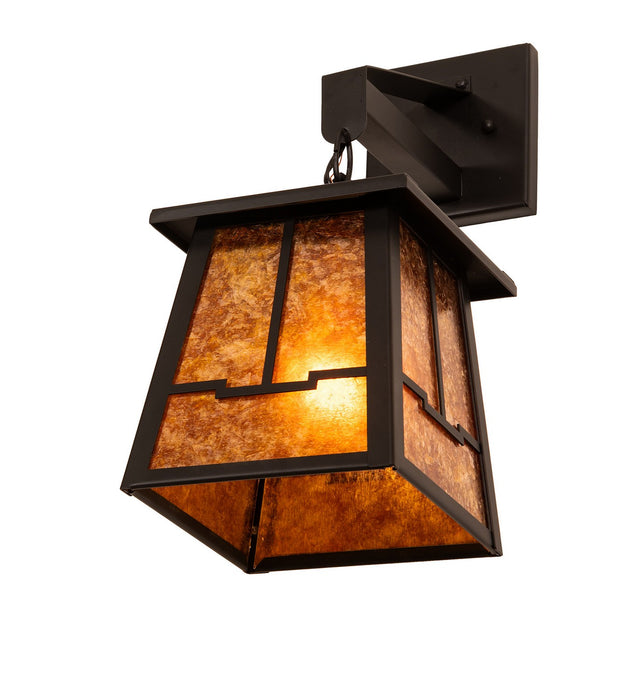 Meyda Tiffany - 275600 - LED Wall Sconce - Bungalow - Flat Black