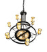 Meyda Tiffany - 276196 - 12 Light Chandelier - Nehring - Wrought Iron