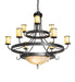 Meyda Tiffany - 276196 - 12 Light Chandelier - Nehring - Wrought Iron