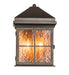 Meyda Tiffany - 276402 - Two Light Wall Sconce - Myles - Craftsman Brown