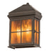 Meyda Tiffany - 276402 - Two Light Wall Sconce - Myles - Craftsman Brown