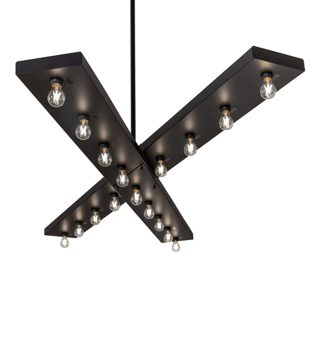 Meyda Tiffany - 276585 - 17 Light Chandelier - Caldero - Solar Black