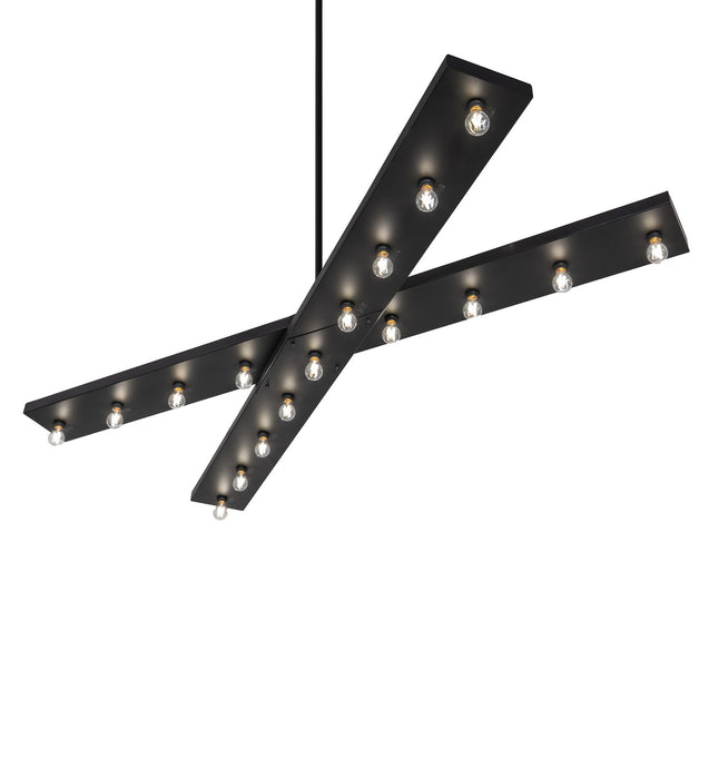 Meyda Tiffany - 276585 - 17 Light Chandelier - Caldero - Solar Black