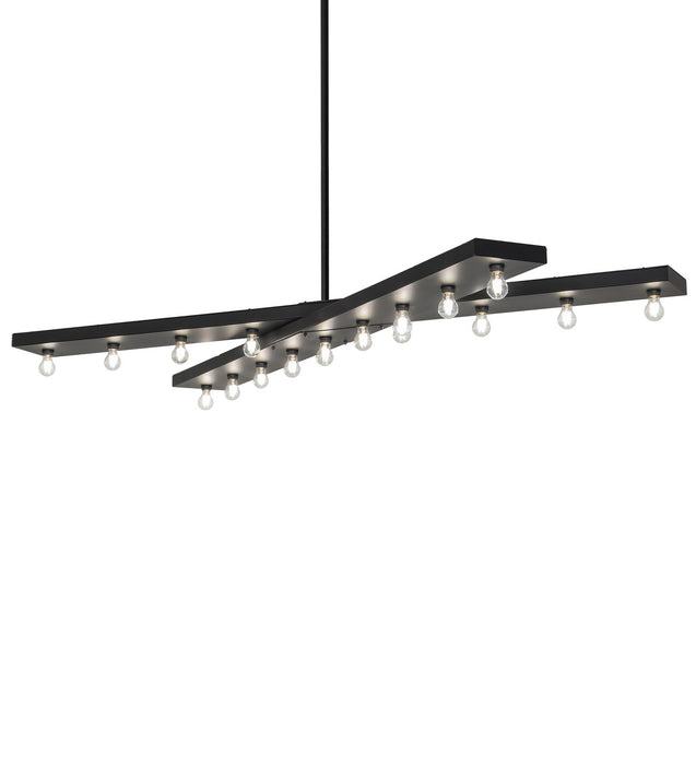 Meyda Tiffany - 276585 - 17 Light Chandelier - Caldero - Solar Black