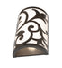 Meyda Tiffany - 276885 - Two Light Wall Sconce - Rickard - Rail Bronze