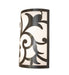 Meyda Tiffany - 276885 - Two Light Wall Sconce - Rickard - Rail Bronze