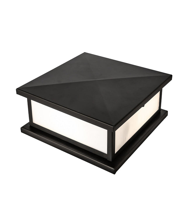 Meyda Tiffany - 277053 - LED Pier Mount - Mission - Solar Black