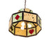 Meyda Tiffany - 23791 - Three Light Pendant - Poker Face