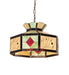 Meyda Tiffany - 23791 - Three Light Pendant - Poker Face