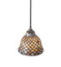 Meyda Tiffany - 275984 - One Light Mini Pendant - Tiffany Fishscale