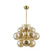 Corbett Lighting - 476-34-VPB - 12 Light Chandelier - Cronus - Vintage Polished Brass