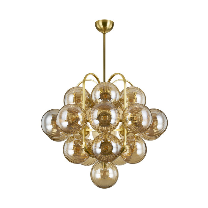 Corbett Lighting - 476-45-VPB - 21 Light Chandelier - Cronus - Vintage Polished Brass