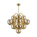 Corbett Lighting - 476-45-VPB - 21 Light Chandelier - Cronus - Vintage Polished Brass